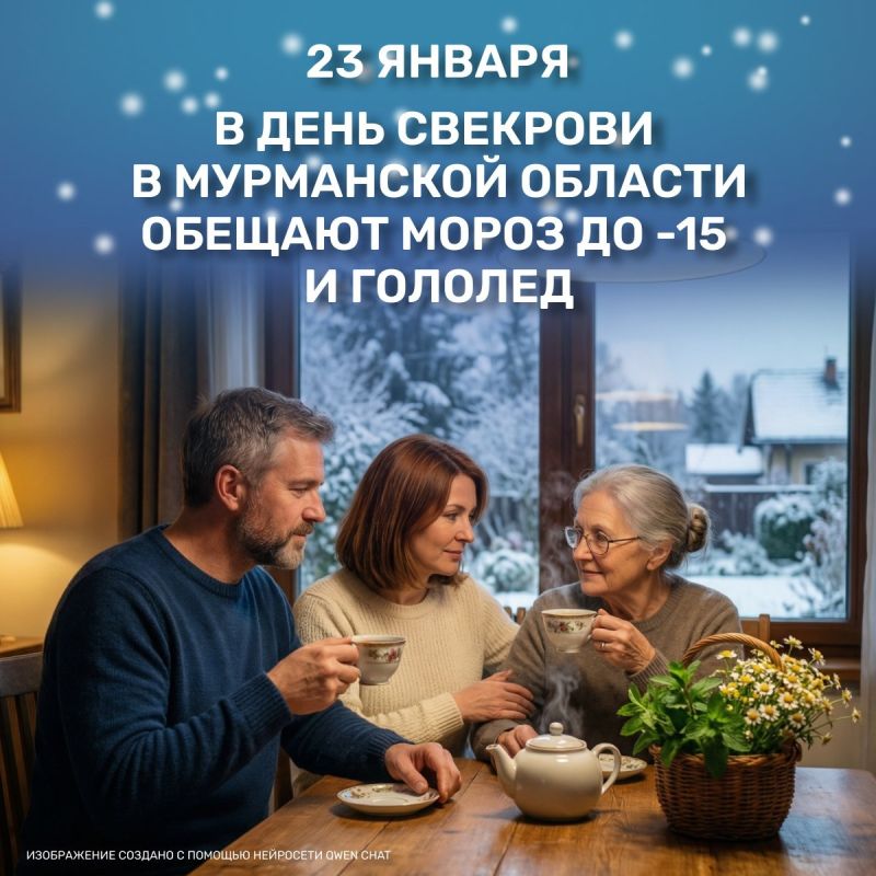 Снег и праздник: что ожидать в Кольском Заполярье 23 января