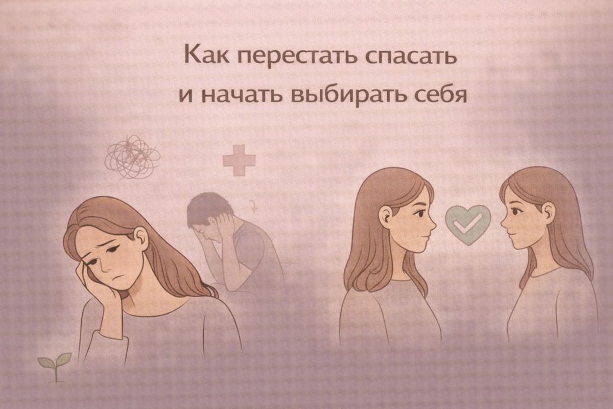 Как перестать спасать и начать заботиться о себе