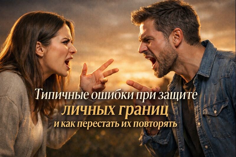 Ошибки в защите личных границ: Как их избежать и улучшить отношения