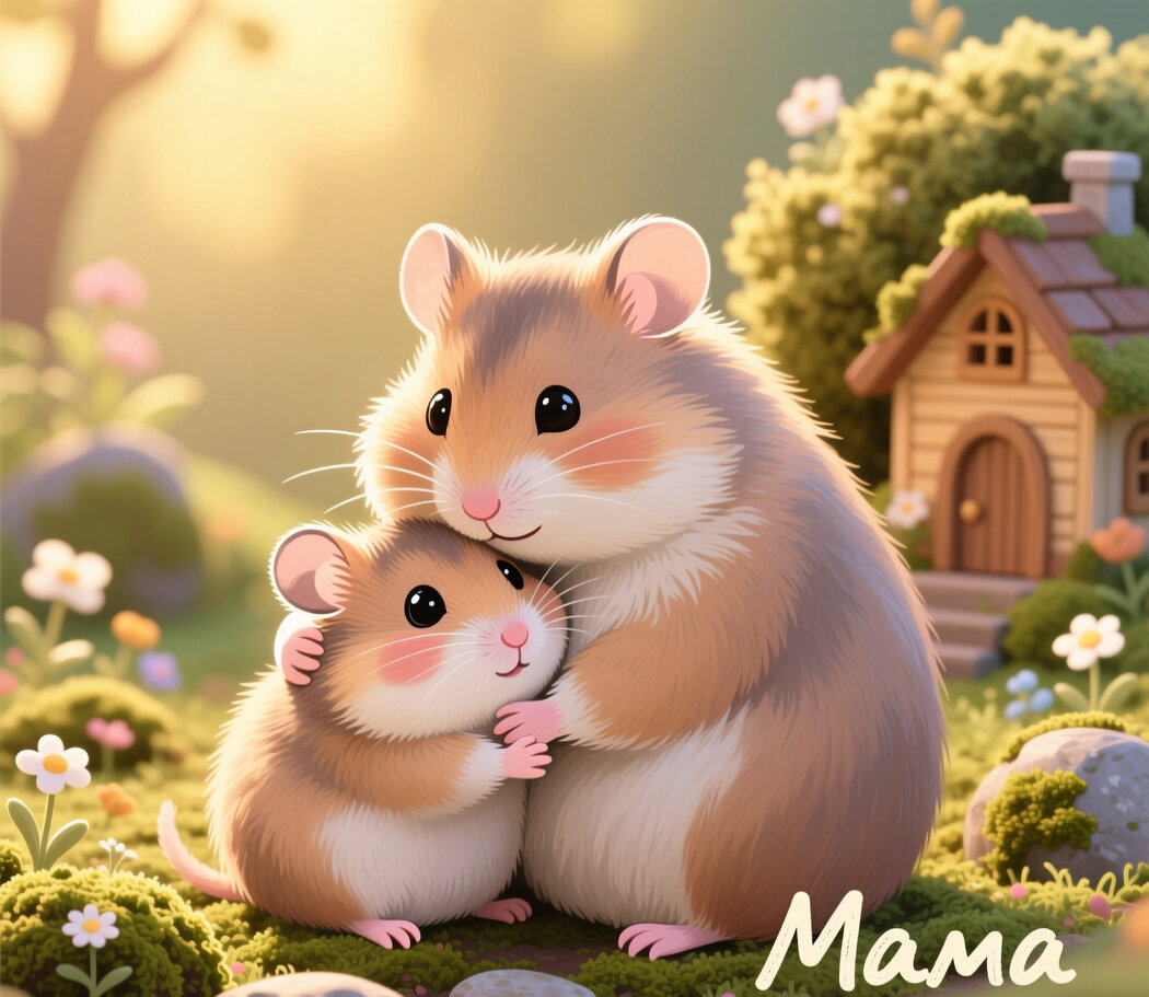 Когда ребенок хочет уйти: Сказка о хомячке Тише