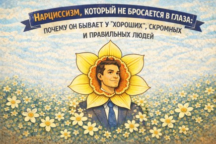 Скрытый нарциссизм: как он может проявляться у добрых и скромных людей