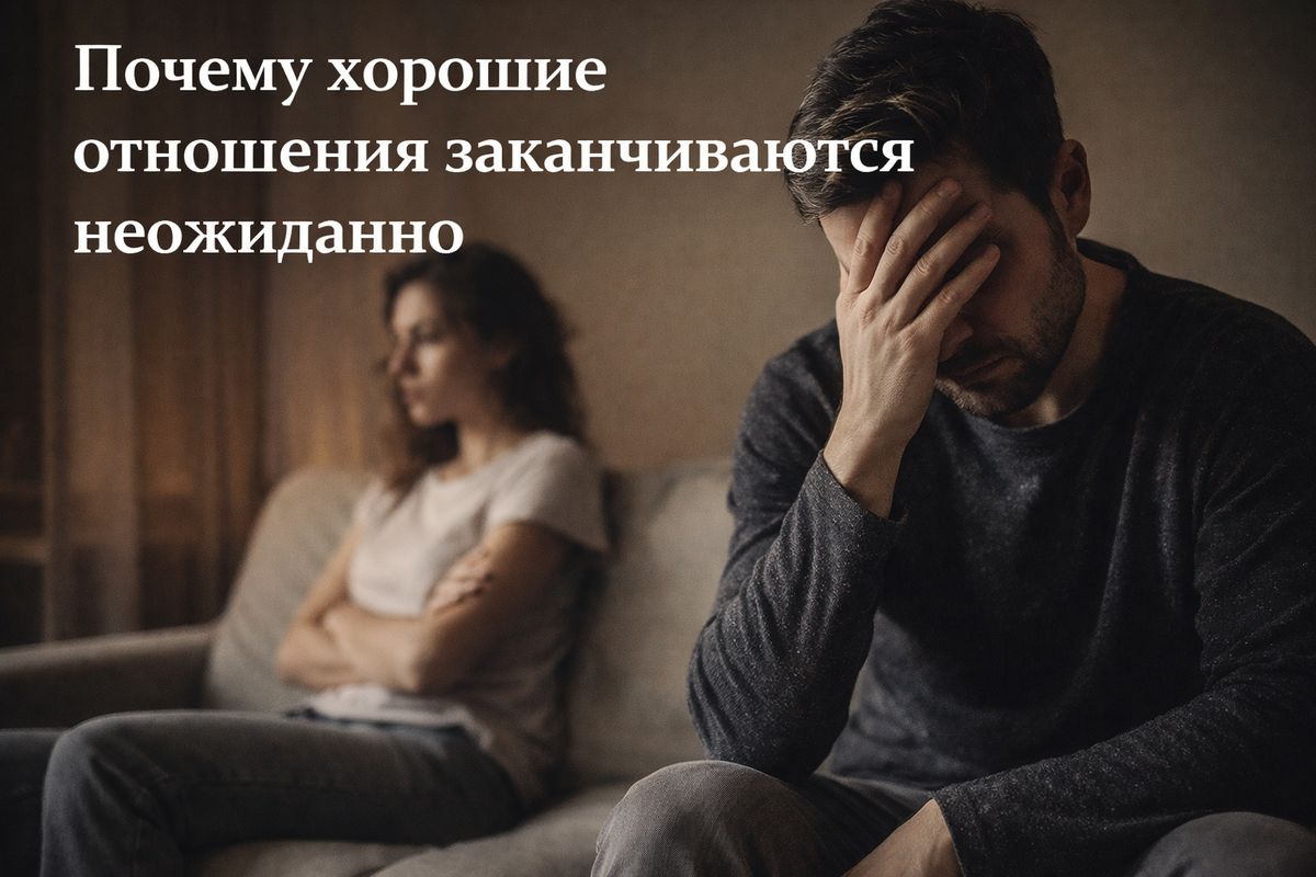 Почему расставания случаются, даже когда кажется, что всё в порядке