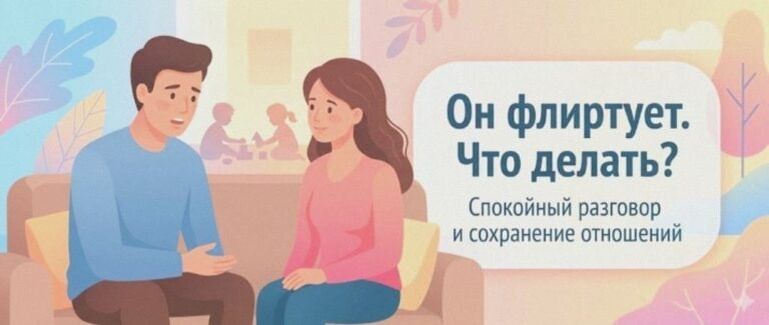Флирт партнёра: как сохранить спокойствие и укрепить отношения