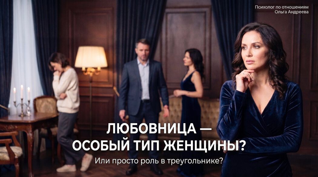 Как любовница становится частью семейного треугольника: иллюзии и реальность