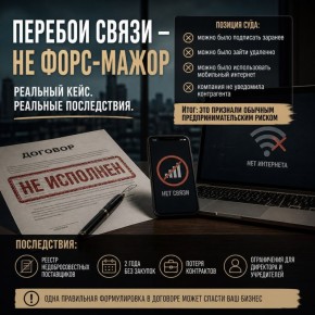 Связь как бизнес-риски: форс-мажор или обычная реальность?