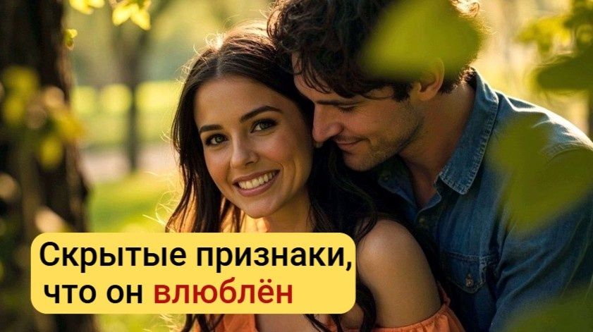Неприметные знаки, которые выдают влюбленного мужчину