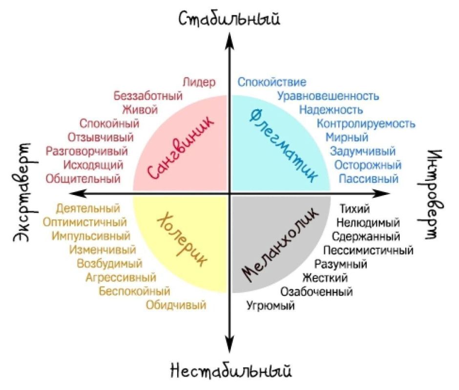 Как темперамент влияет на выбор вида спорта