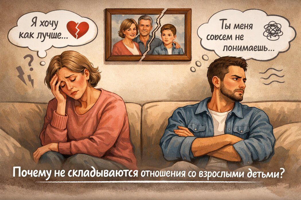 Почему отношения с взрослыми детьми становятся сложными: основные ошибки, которые отдаляют